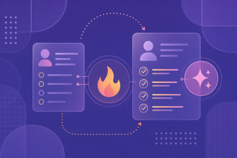 Abstract illustration for Profile Roasting tells you what to fix before you tailor your CV