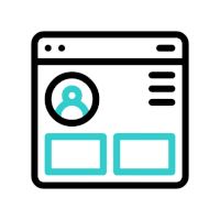 Animated icon for ATS-ready CV