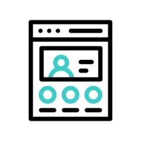 Animated icon for profile validation