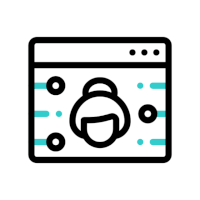 Animated icon for experience rewriting